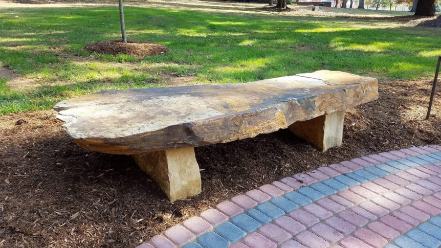 Stone benches 1